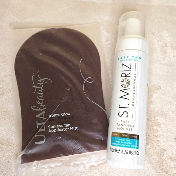 St. Moriz Professional Fast Tanning Mousse with Applicator Mitt - Picture 1 of 8